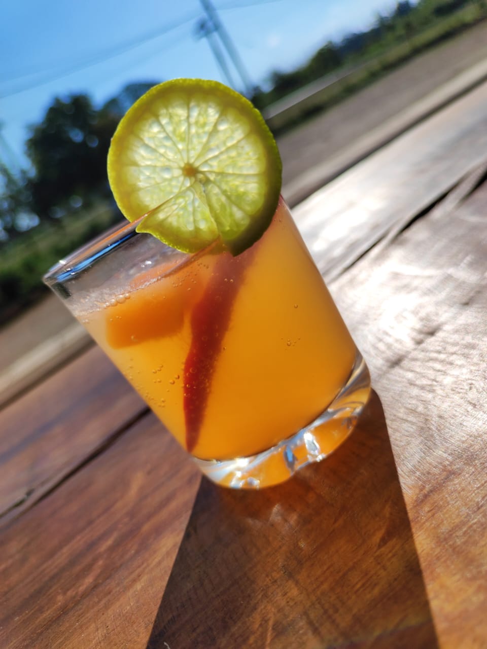 Orange cocktail