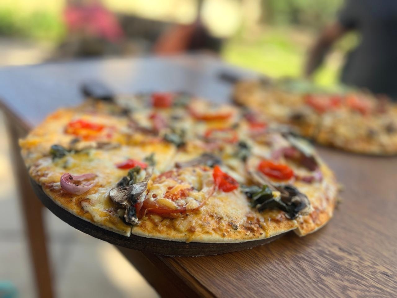 Pizza at What the Fig Magalies